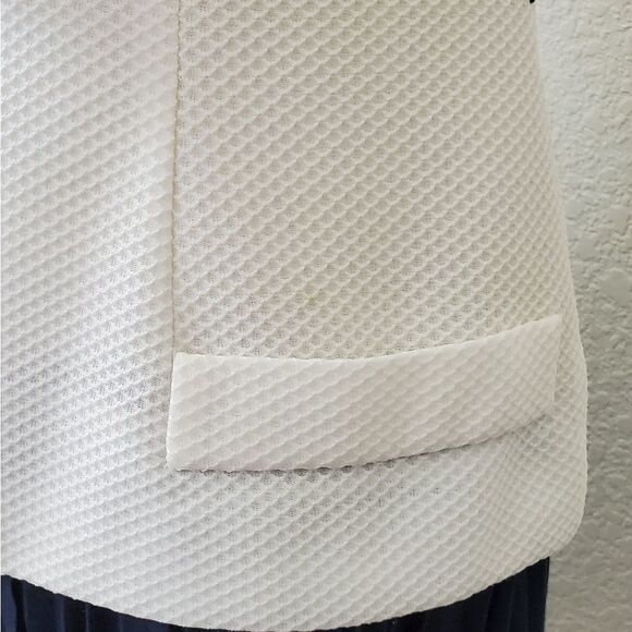 R&K Originals Vintage 2-Piece Sleeveless Dress or Uniform Set w/ Belt - Picture 15 of 16